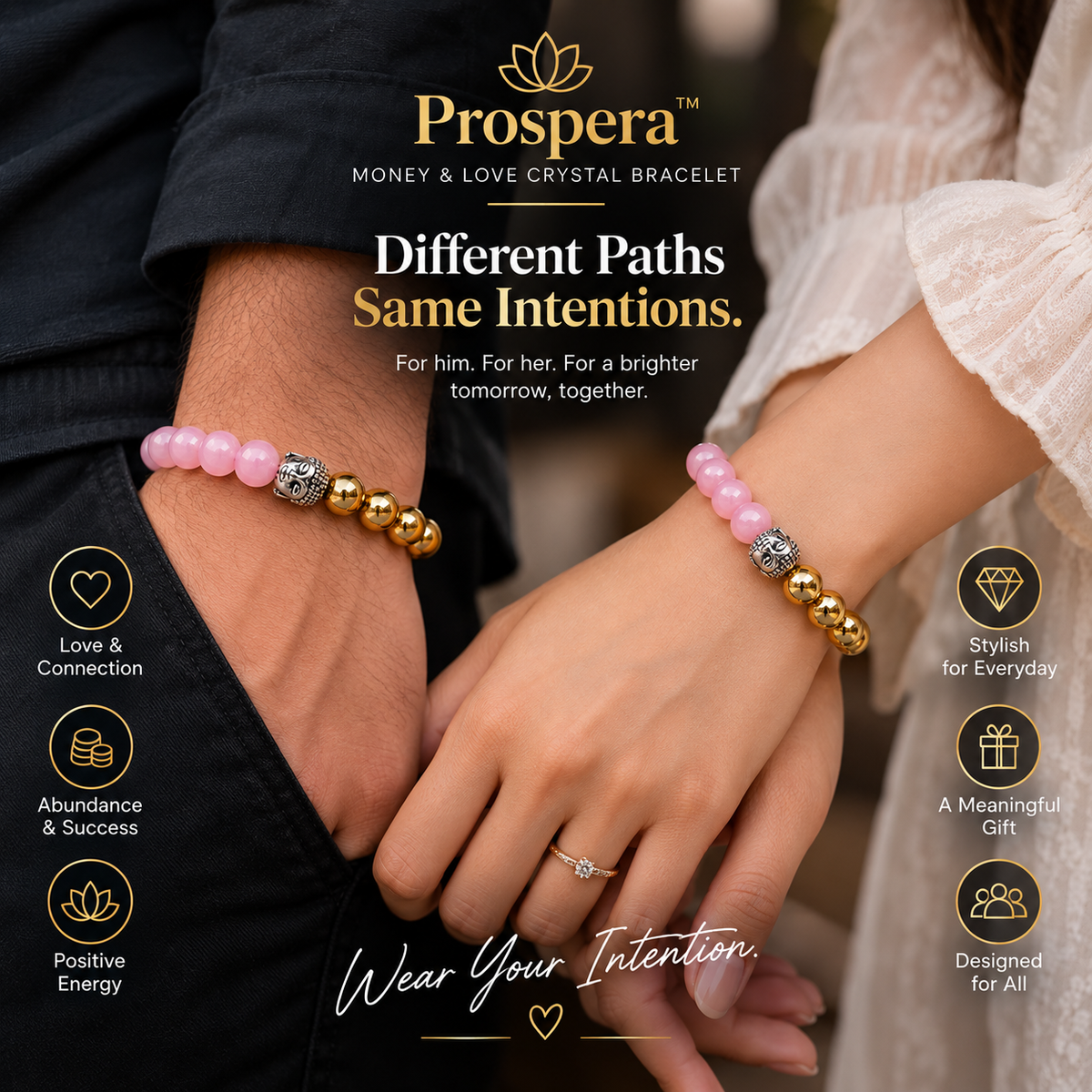 Prospera™ Money & Love Crystal Bracelet