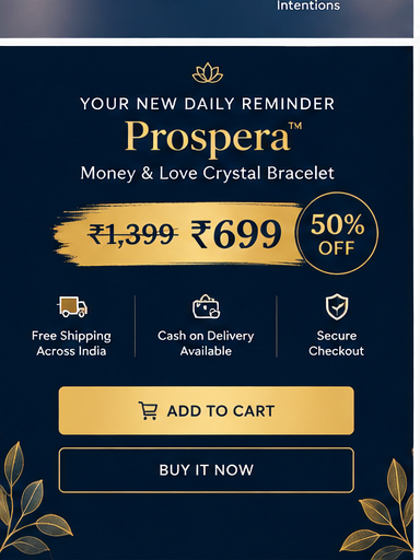 Prospera™ Money & Love Crystal Bracelet